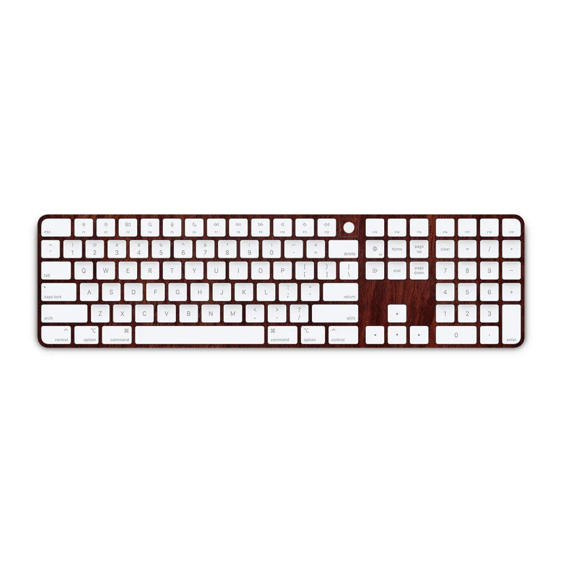 Magic Keyboard with Touch ID and Numeric Keypad Wood Series Skins