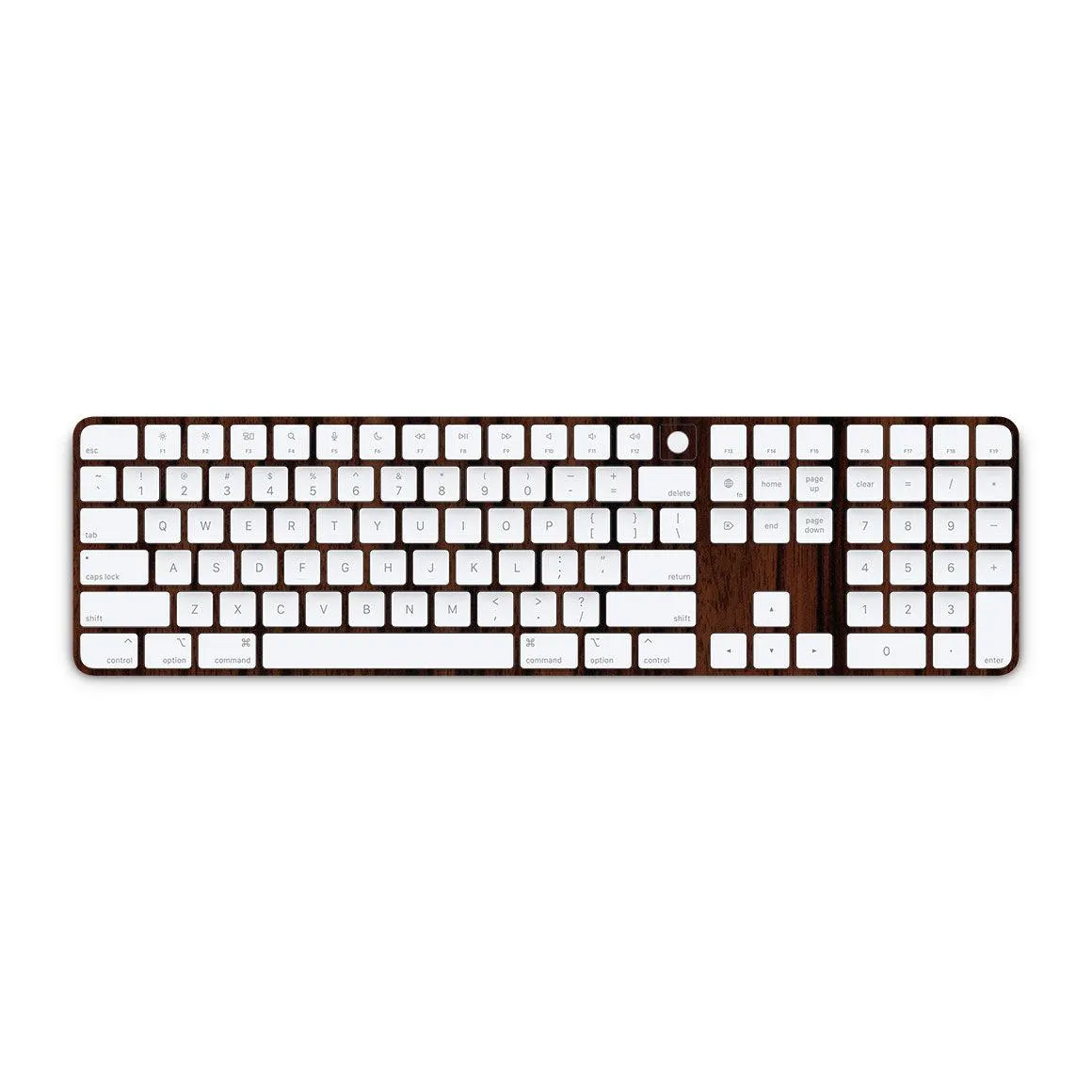 Magic Keyboard with Touch ID and Numeric Keypad Wood Series Skins