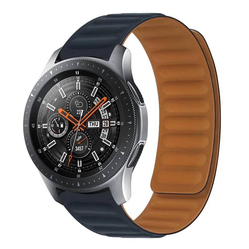 Magnetic Silicone Watch Straps Compatible with the Garmin Venu 2 Plus