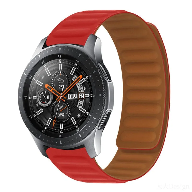 Magnetic Silicone Watch Straps Compatible with the Garmin Vivomove Trend