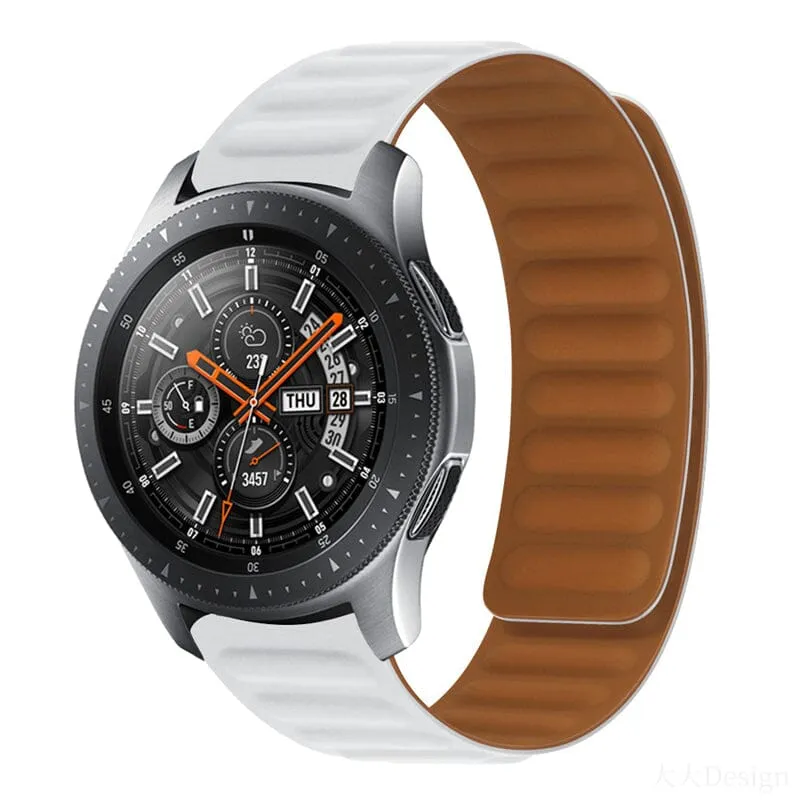 Magnetic Silicone Watch Straps Compatible with the Oppo Watch 2 46mm