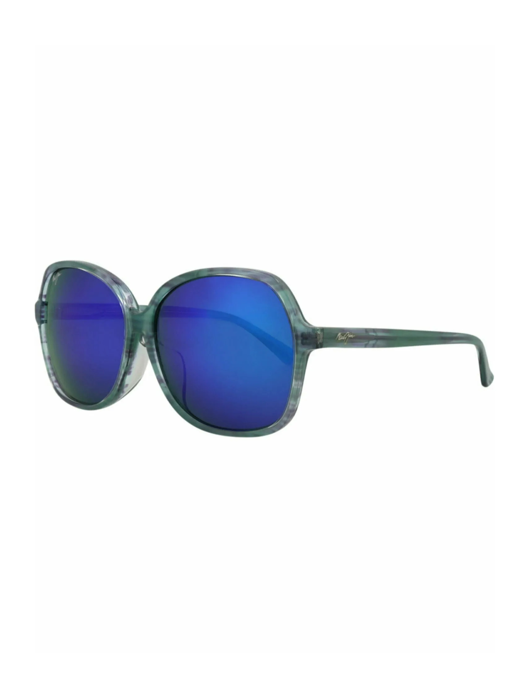 Maui Jim Round-Frame Acetate Polarized Sunglasses