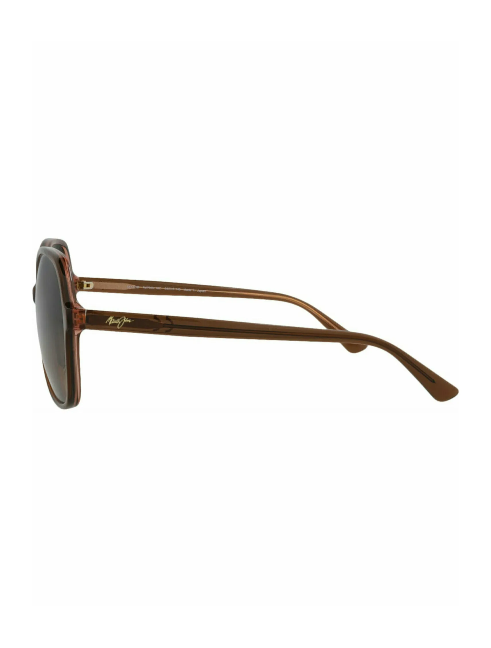 Maui Jim Round-Frame Acetate Polarized Sunglasses