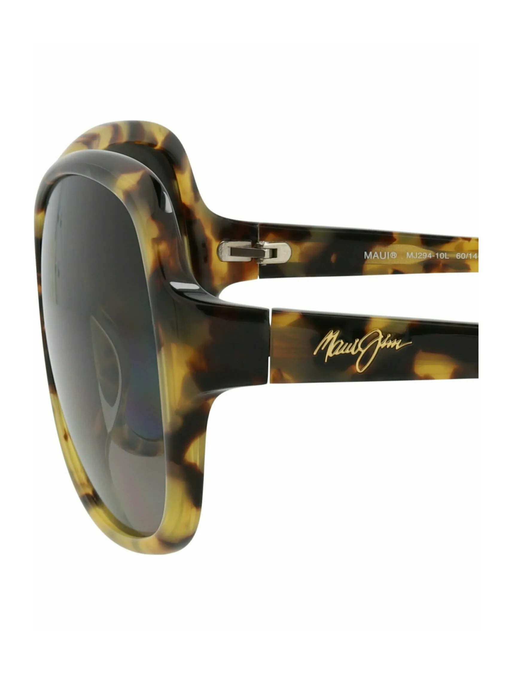 Maui Jim Round-Frame Acetate Polarized Sunglasses