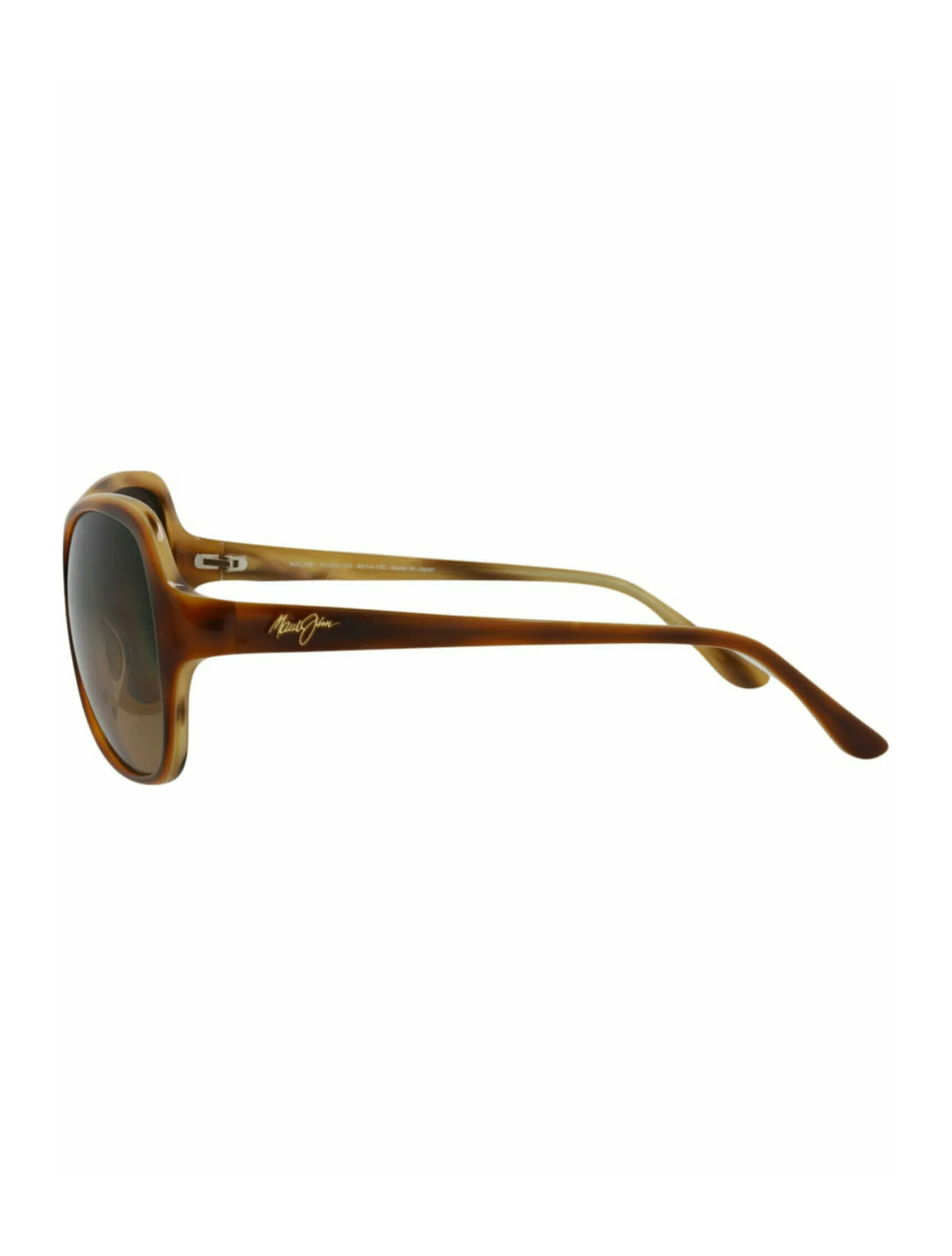 Maui Jim Round-Frame Acetate Polarized Sunglasses