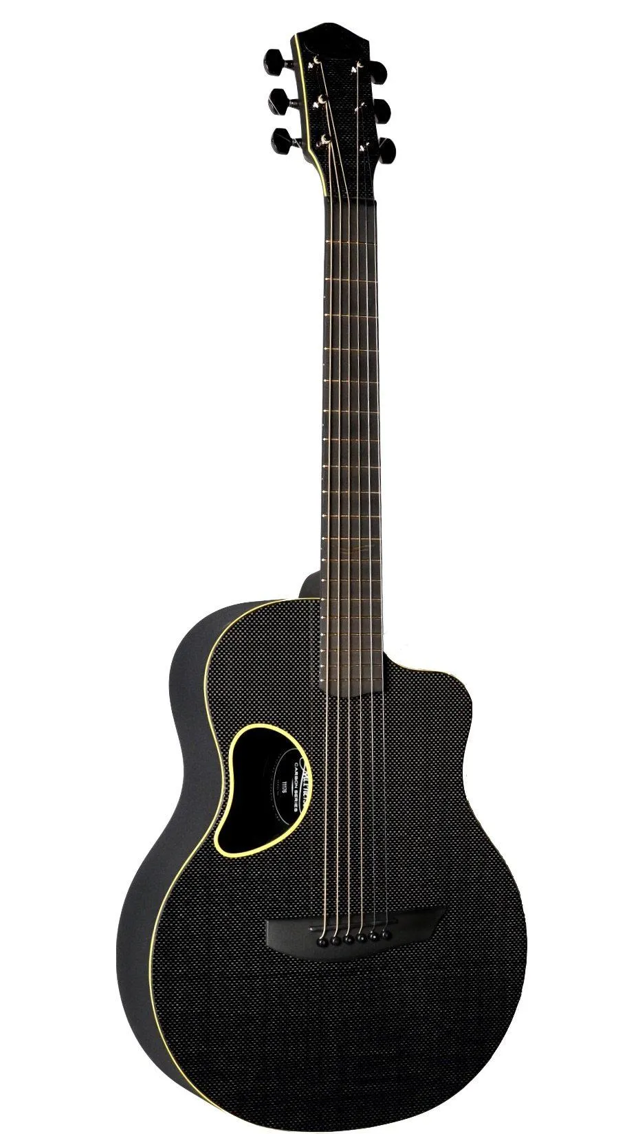 McPherson Carbon Fiber Blackout Touring Yellow w/ Original Pattern Finish #11176