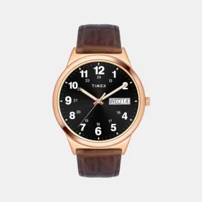 Men Analog Leather Watch TWTG10002