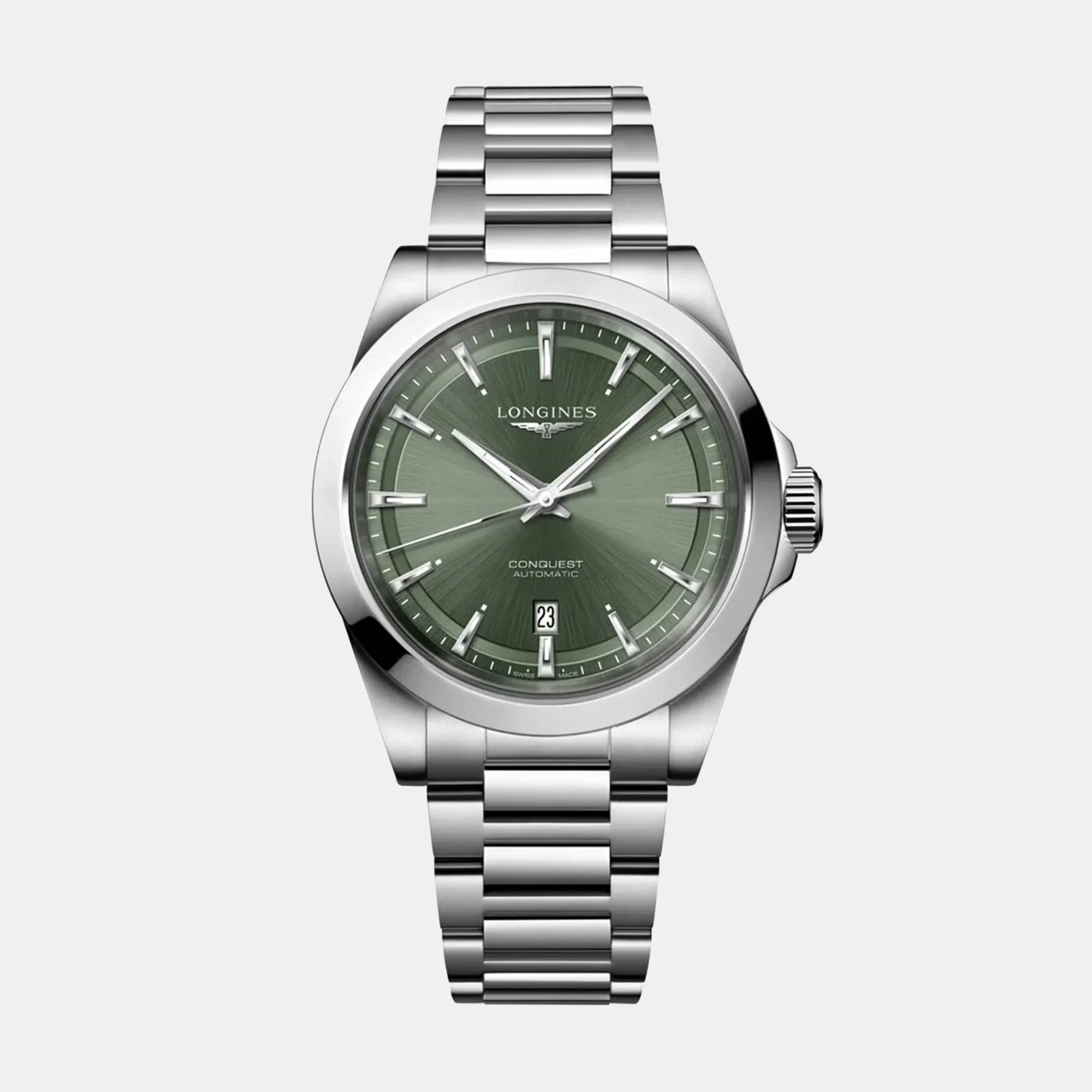 Men Green Automatic Stainless steel Watch L38304026