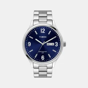 Men's Blue Dial Analog Stainless Steel Watch TWEG18420