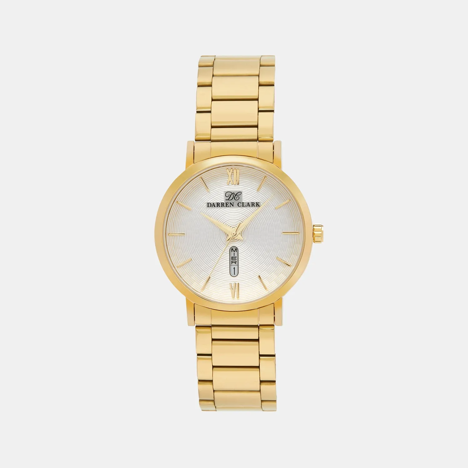 Men's Gold Analog Brass Watch 1002B-M0203