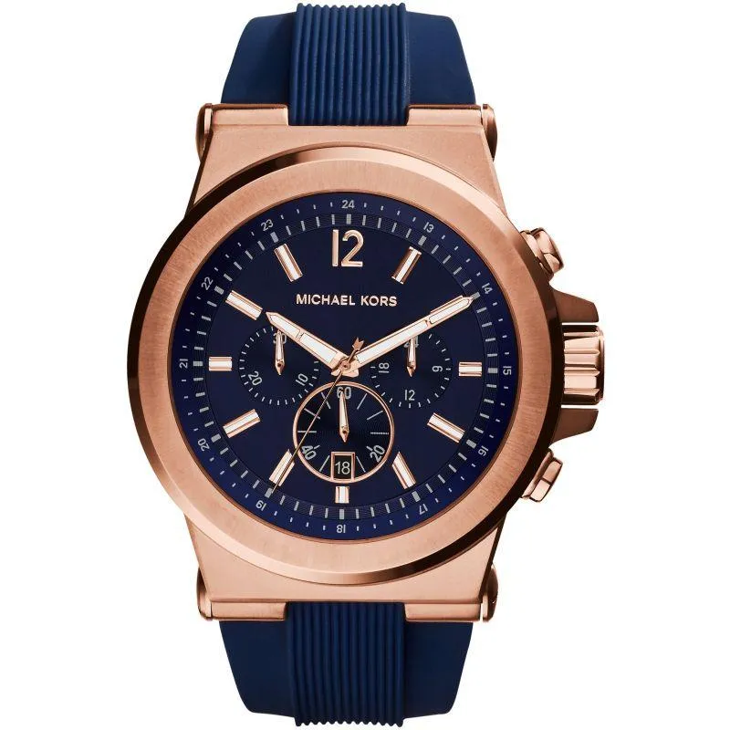 Michael Kors Men's Watch Chronograph Dylan 48mm Blue MK8295