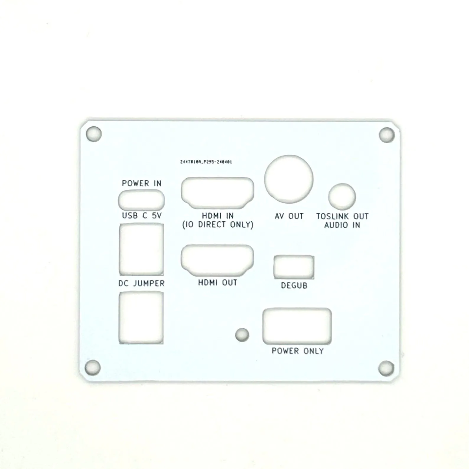 MiSTer FPGA Aluminum Armor Case Panels