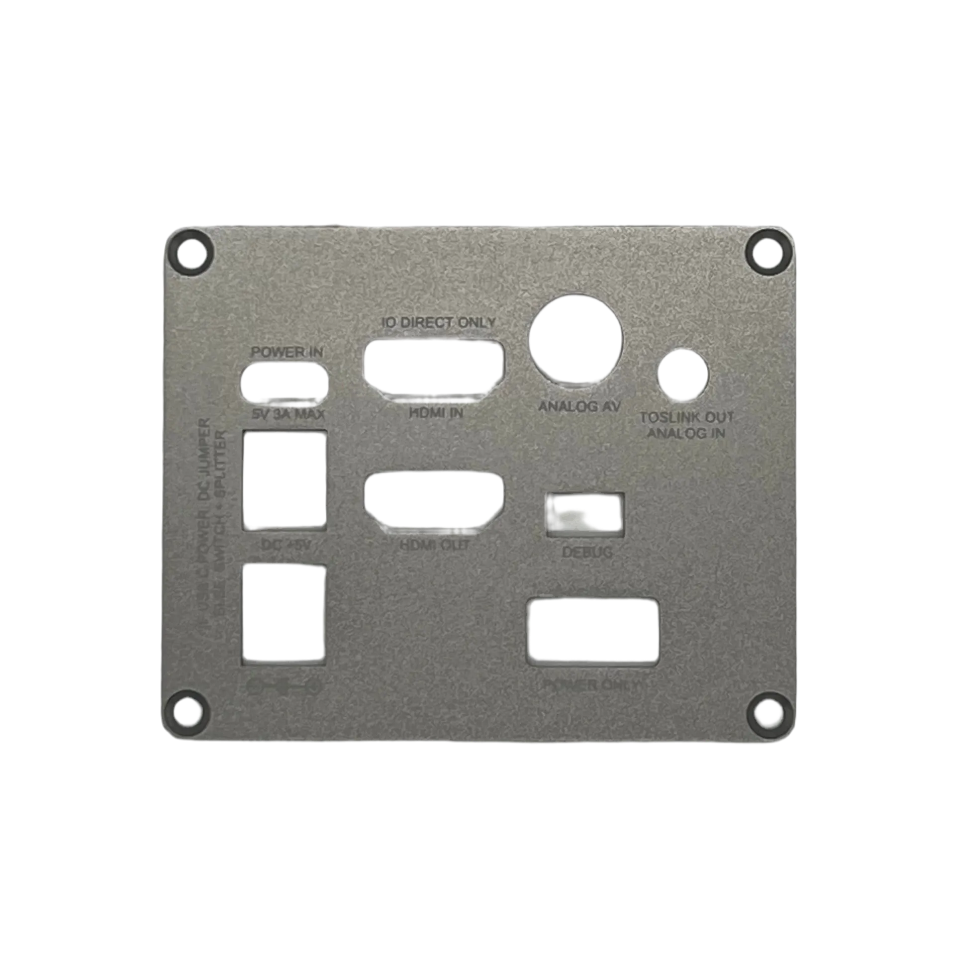 MiSTer FPGA Aluminum Armor Case Panels