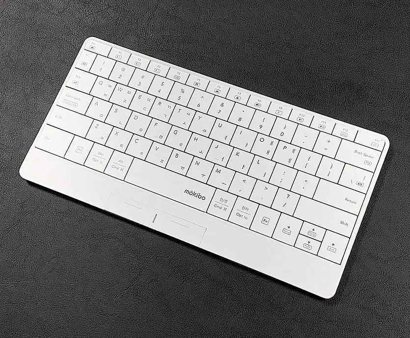 Mokibo 2-in-1 Touchpad-embedded Wireless Keyboard [US Keyboard Layout]