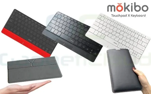 Mokibo 2-in-1 Touchpad-embedded Wireless Keyboard [US Keyboard Layout]