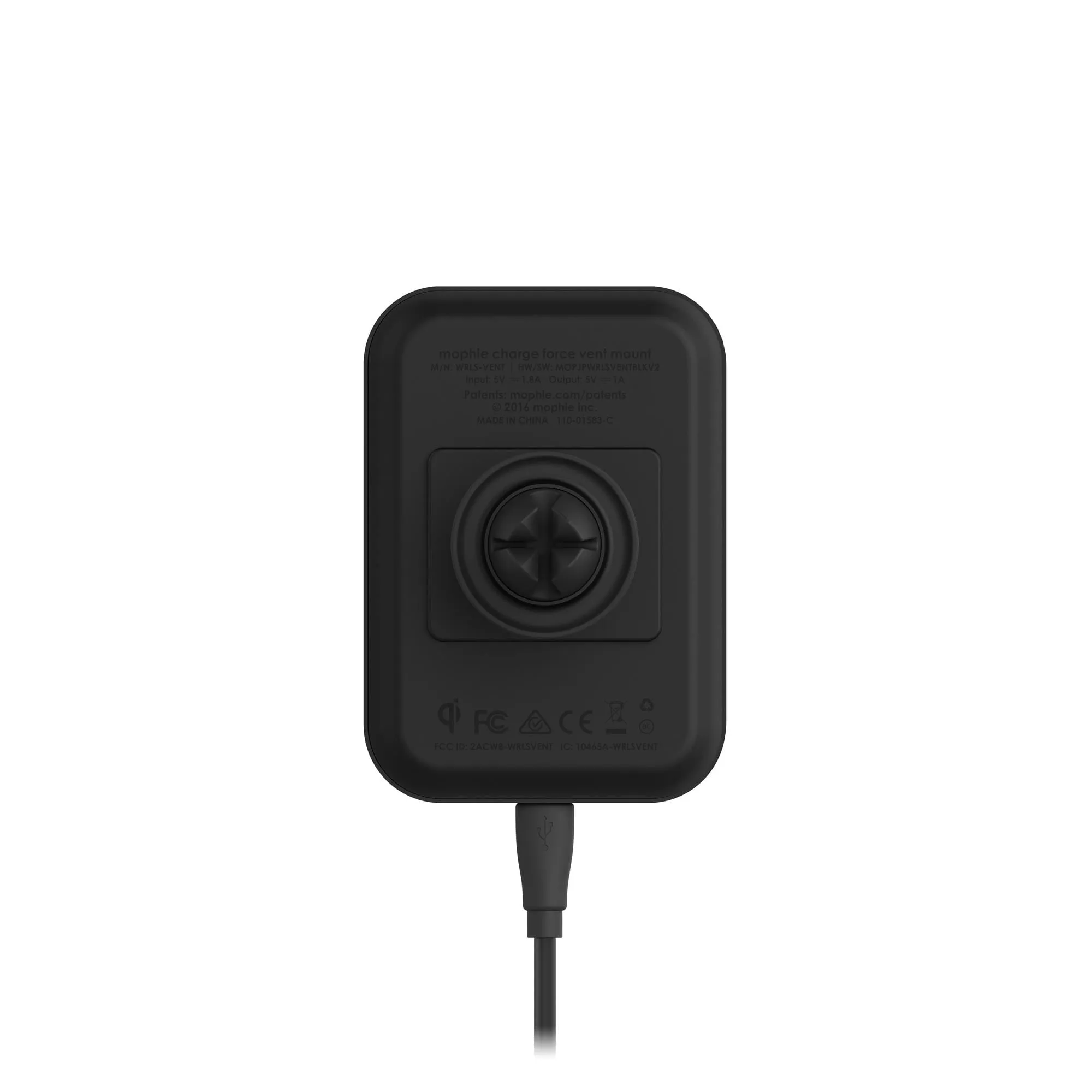 Mophie Charge Force Vent Mount for Mophie Charge Force Cases, Black