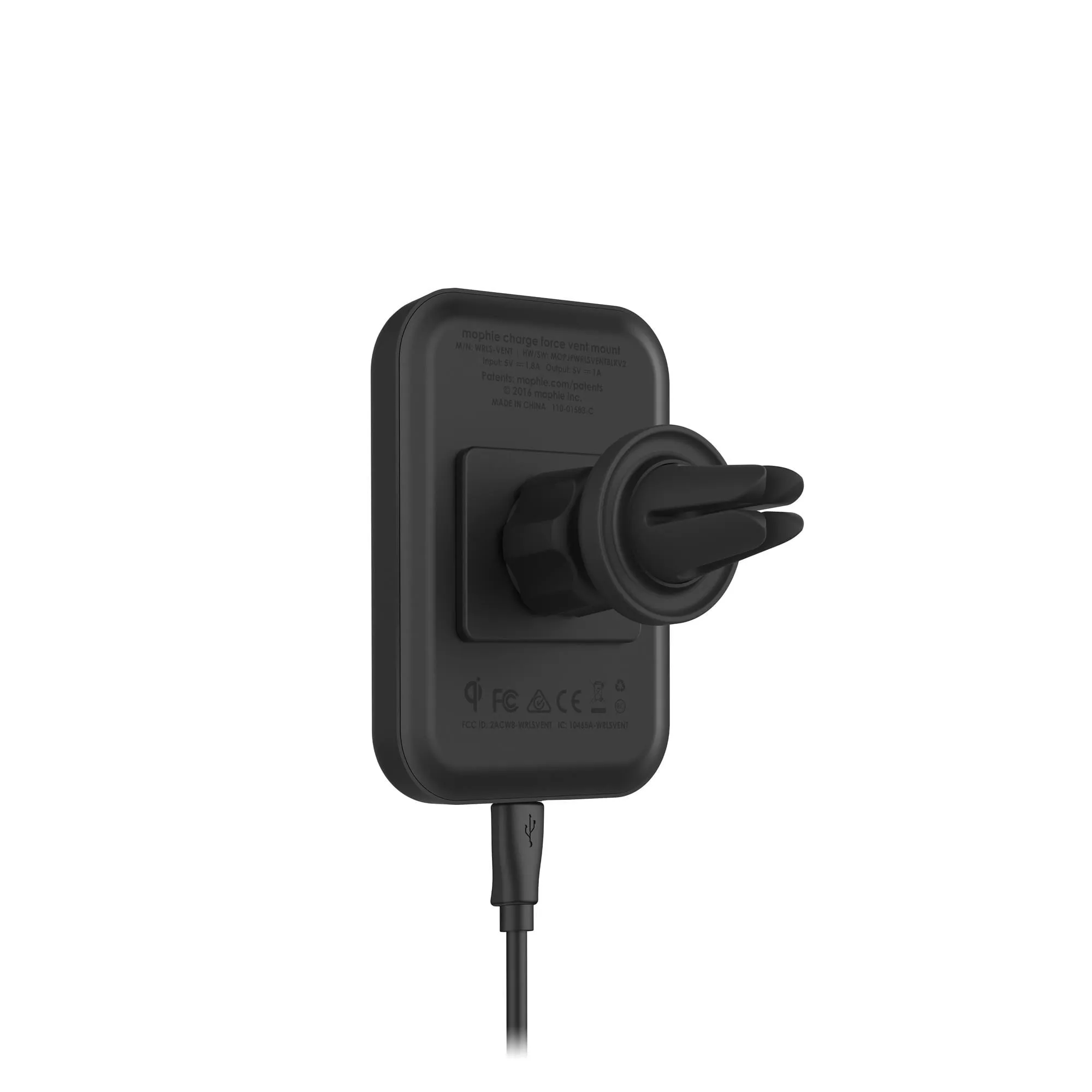 Mophie Charge Force Vent Mount for Mophie Charge Force Cases, Black