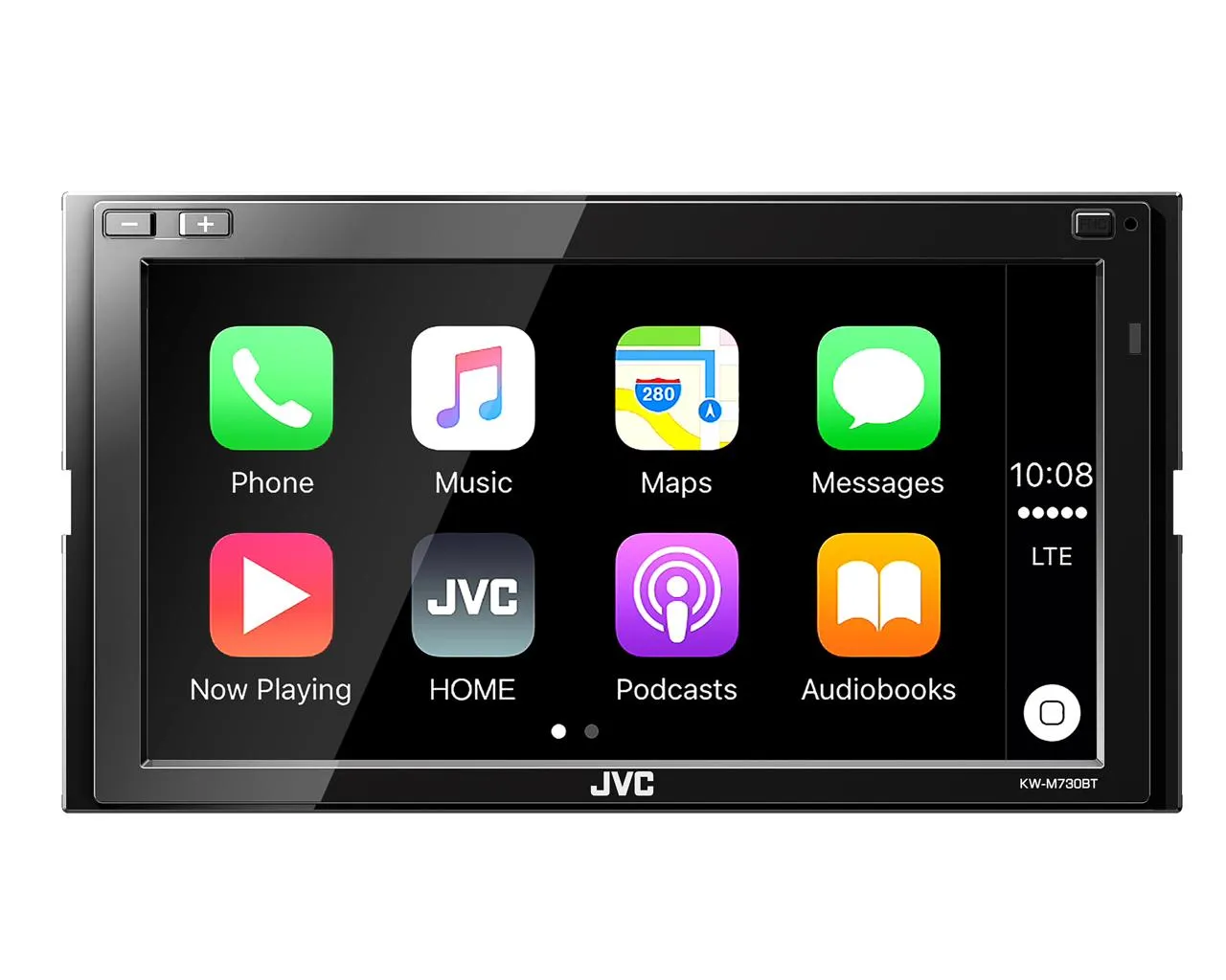 Multimedija automobiliui JVC KW-M730BT, 2-DIN, USB, BLUETOOTH, Apple CarPlay, Android Auto