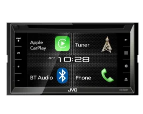 Multimedija automobiliui JVC KW-V820BT, 2-DIN, DVD, CD, USB, BLUETOOTH, Apple CarPlay