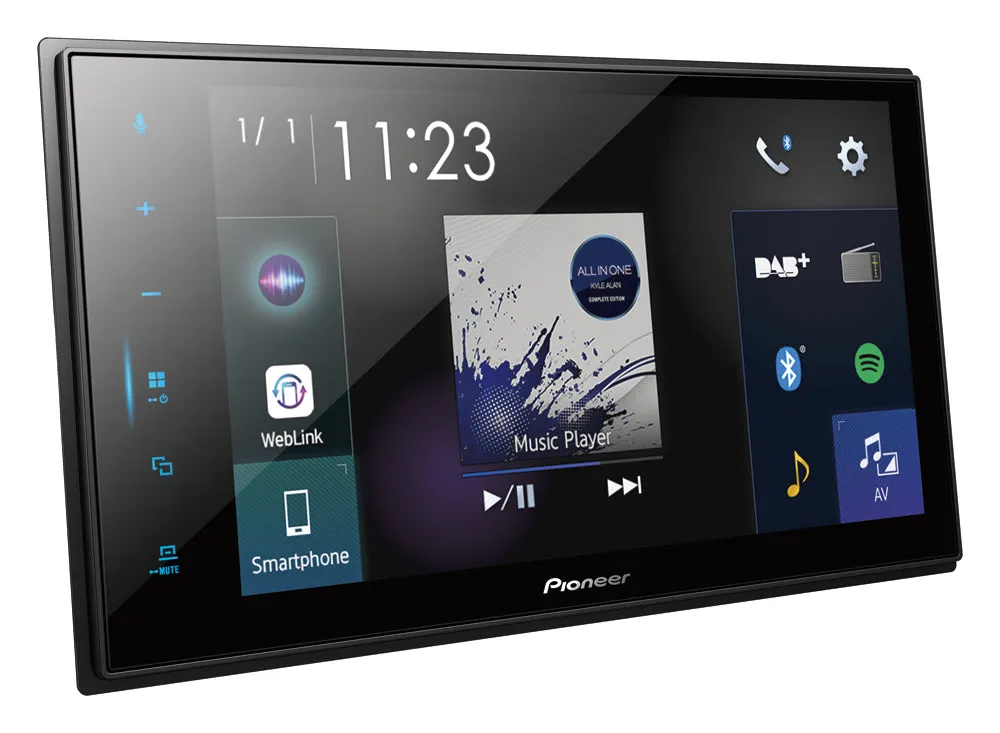 Multimedija automobiliui Pioneer SPH-EVO82DAB-UNI, 1-DIN, USB, BLUETOOTH, Apple CarPlay, Android Auto