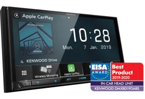 Multimedija Kenwood DMX-8019DABS, 2-DIN, Belaidis Apple CarPlay ir Android Auto