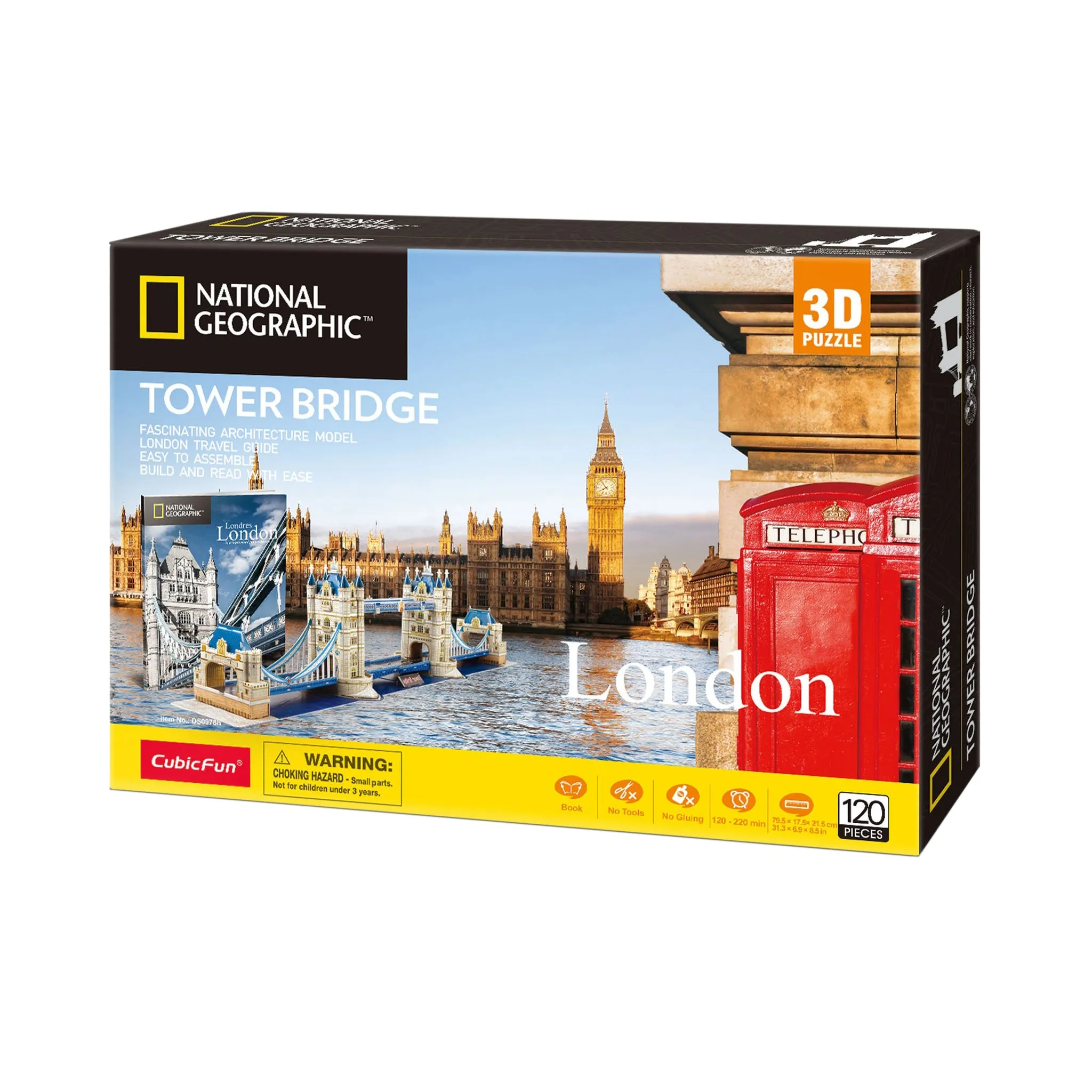 National Geographic Tower Bridge 3D Model and Photo Book