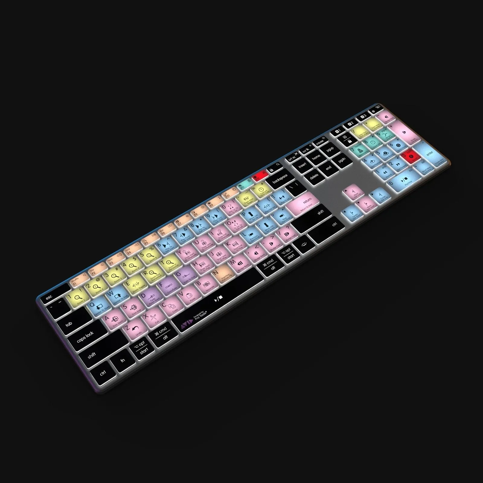 NEW Pro Tools Keyboard | Backlit & Wireless | Mac & PC