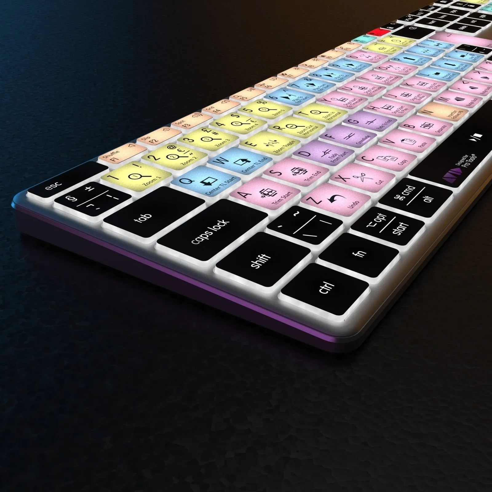 NEW Pro Tools Keyboard | Backlit & Wireless | Mac & PC