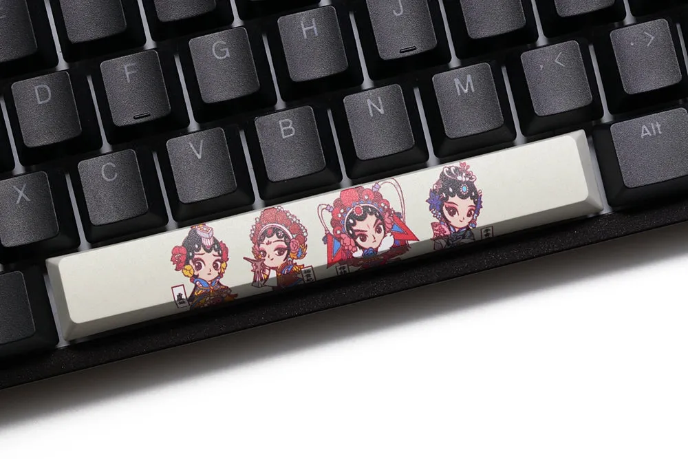 Novelty allover dye subbed pbt Keycaps spacebar for custom mechanical keyboard