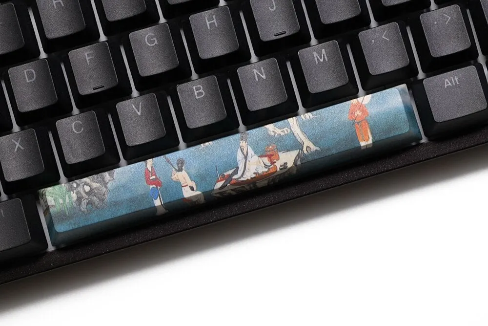 Novelty allover dye subbed pbt Keycaps spacebar for custom mechanical keyboard