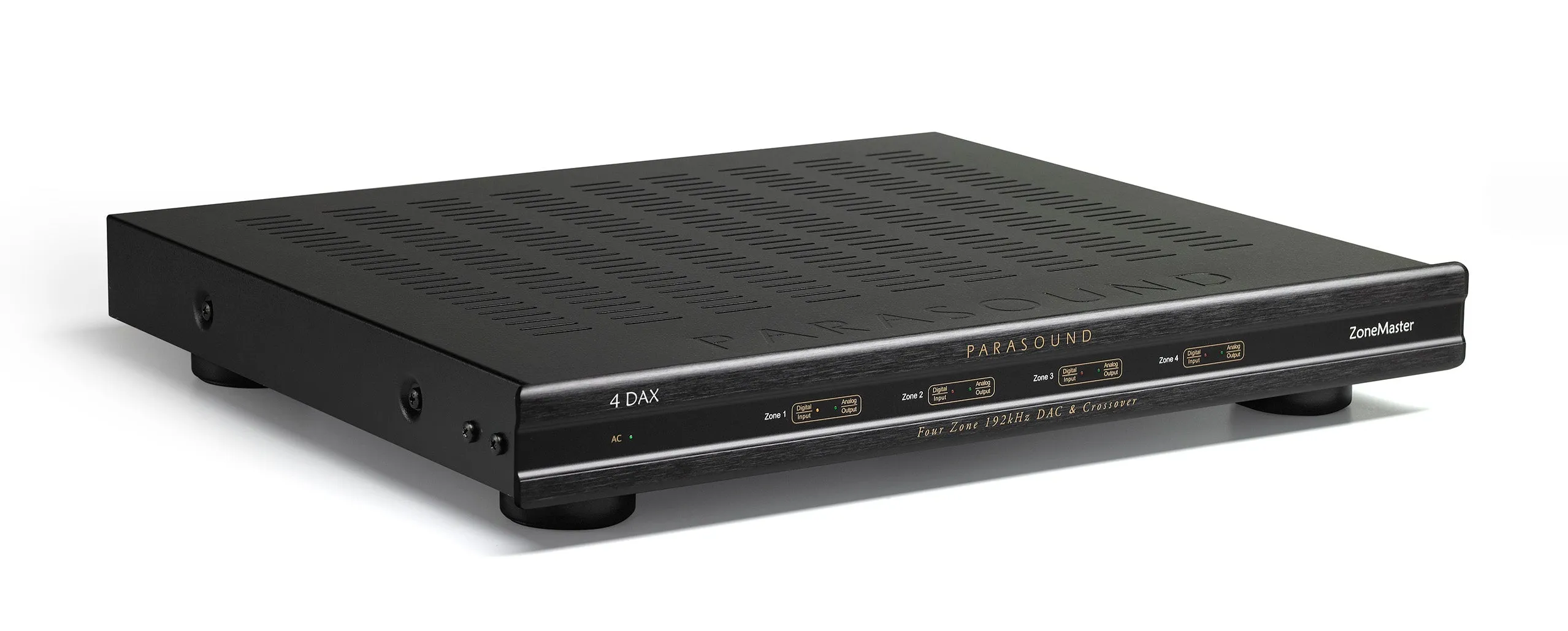 Parasound ZoneMaster 4 DAX  Four Zone 192kHz 24bit DAC and Crossover B-Stock No Warranty