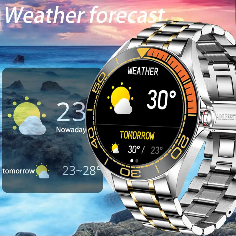 Pedometer Heart Rate Health Monitoring Waterproof Watch