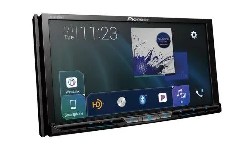 Pioneer AVH-W4500NEX In-Dash Multimedia Receiver with 6.95" WVGA Clear Resistive Touchscreen Display