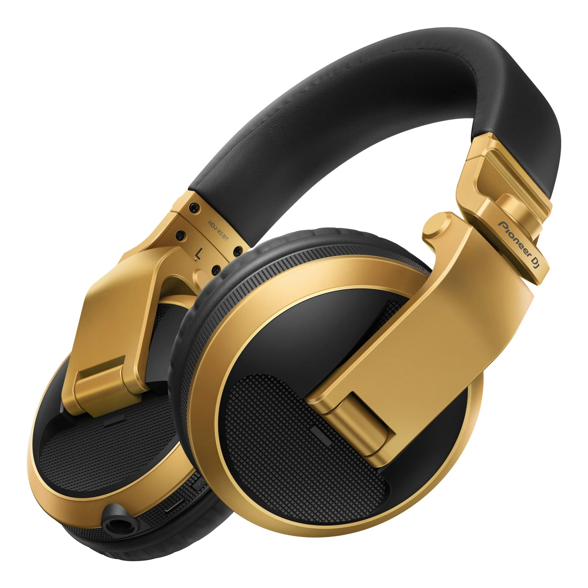 Pioneer DJ HDJ-X5BT-N Over-Ear DJ Wired Studio Headphones, Bluetooth Headphones, Professional Audio Equipment for DJ Booth and Recording - Gold