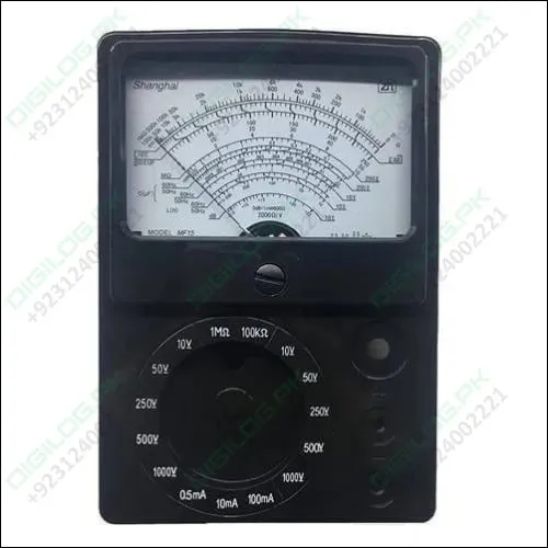 Pocket Size Analog Multimeter Mf15 Digital Avometer Universal Meter