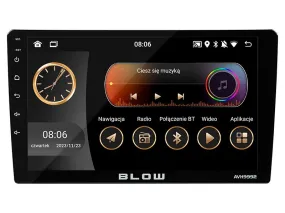 Radio Blow Avh-9992 2Din 9" Android/Wifi/Gps/Carplay