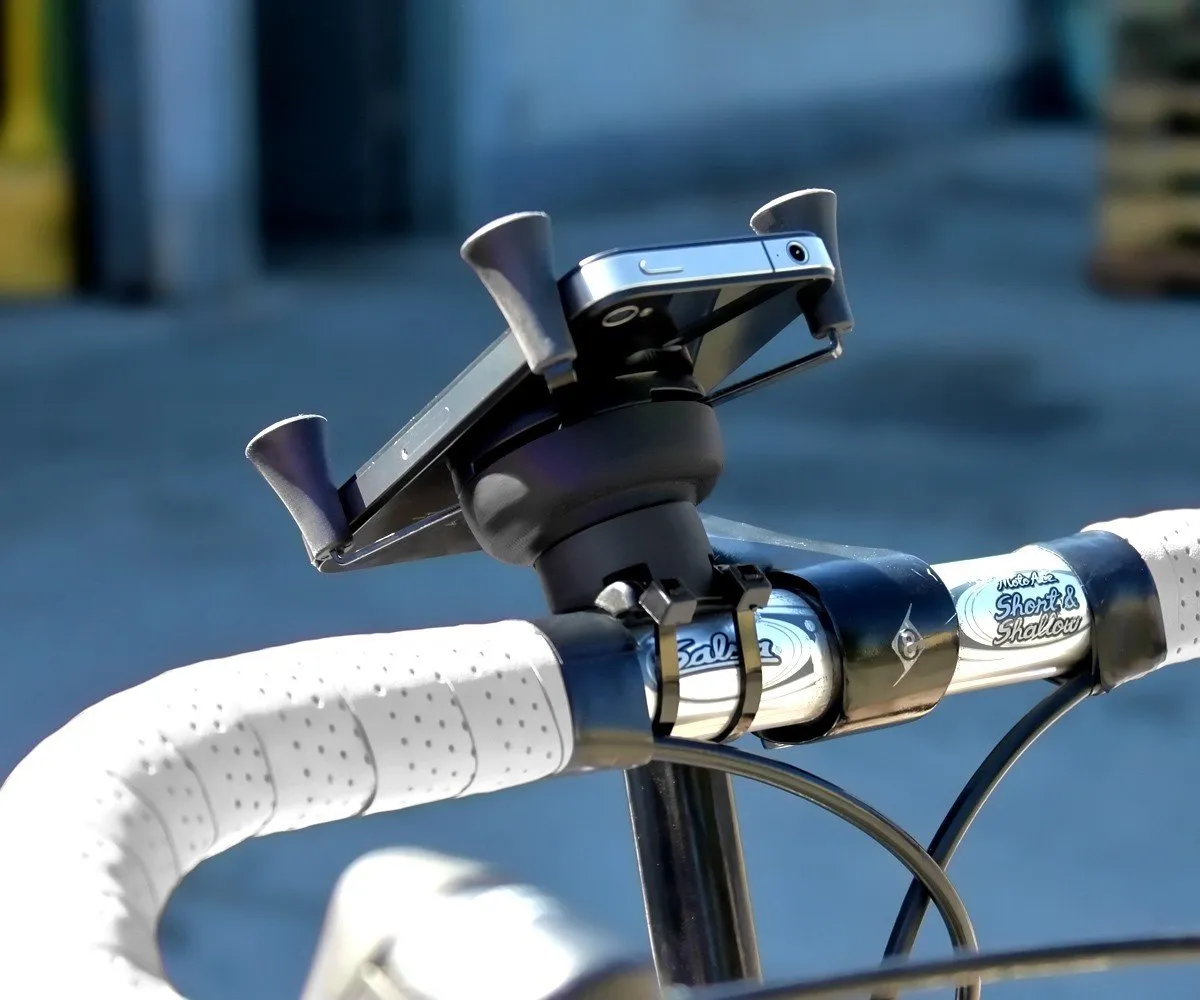 RAM EZ-ON/OFF Bicycle Mount with Universal X-Grip Phone Holder