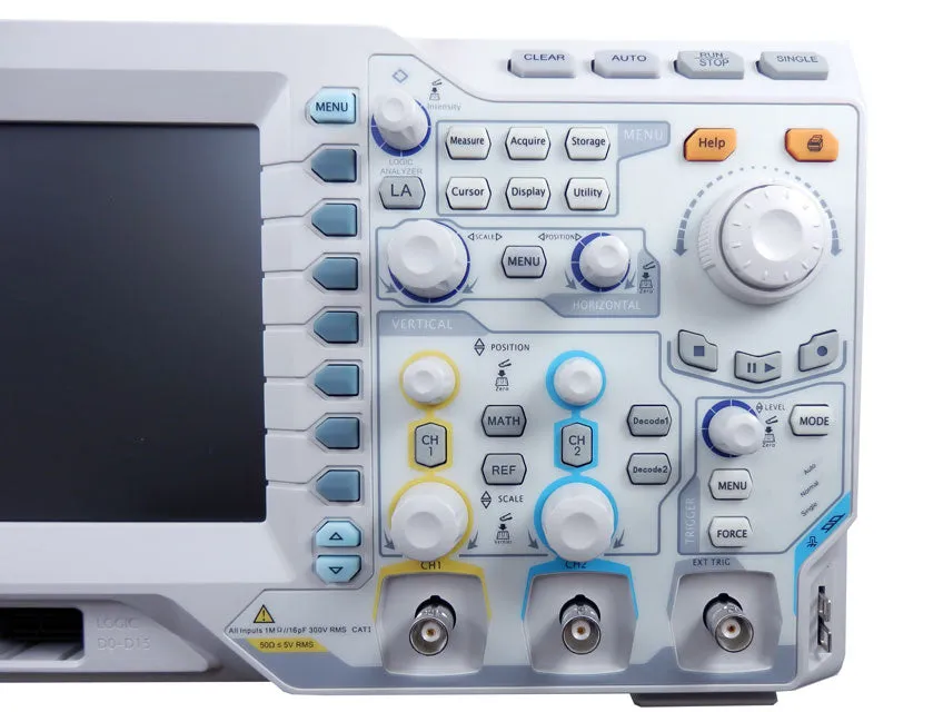 Rigol MSO2072A 70MHz 2-Channel Digital Oscilloscope w/ 16 Logic Channels