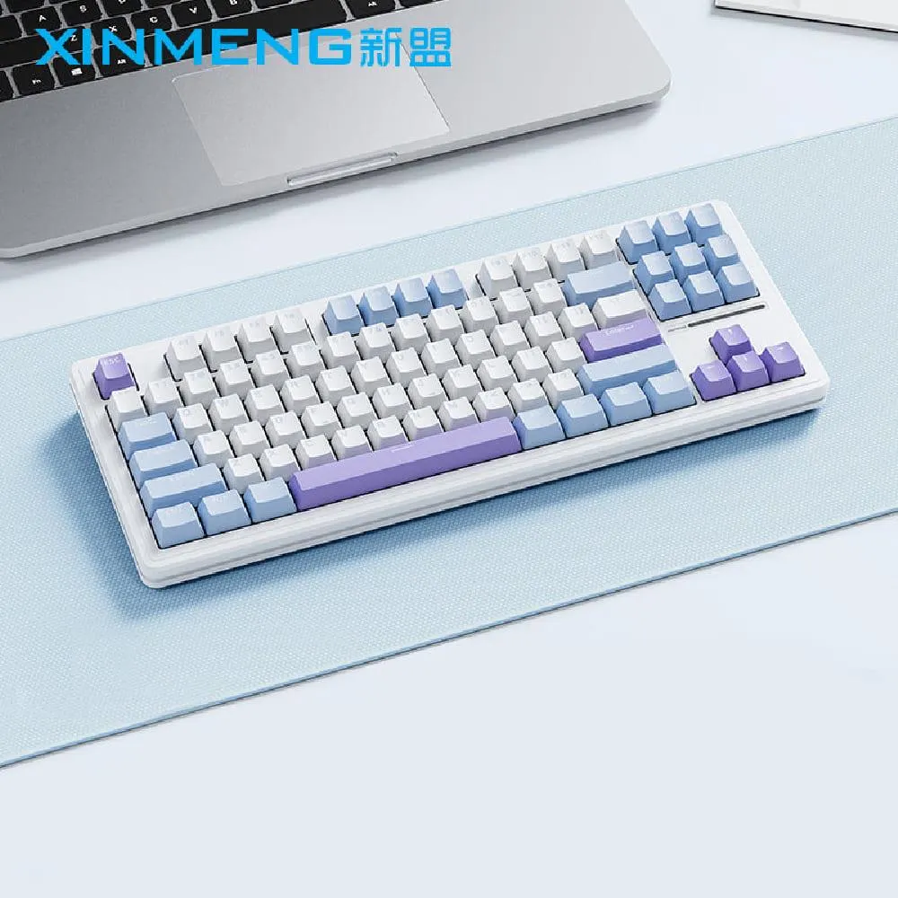 Sama M87 Pro V2 White Blue(Emerald Blue)