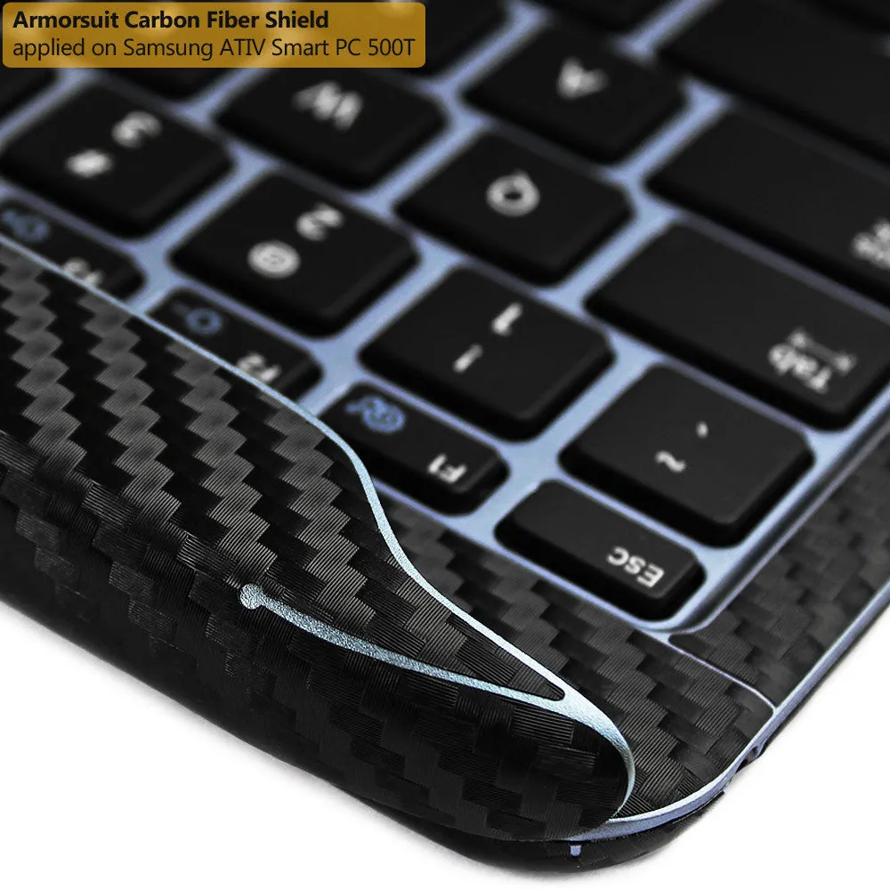 Samsung ATIV Smart PC 500T Keyboard Black Carbon Fiber Film Protector