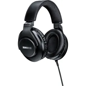 Shure Over-Ear Wired Headphones for Monitoring & Recording, Professional Studio Grade, Enhanced Frequency Response, Work with All Audio Devices, Adjustable & Collapsible Design