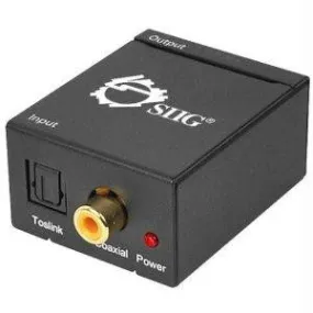 Siig, Inc. Converts Digital Audio To Analog L-r