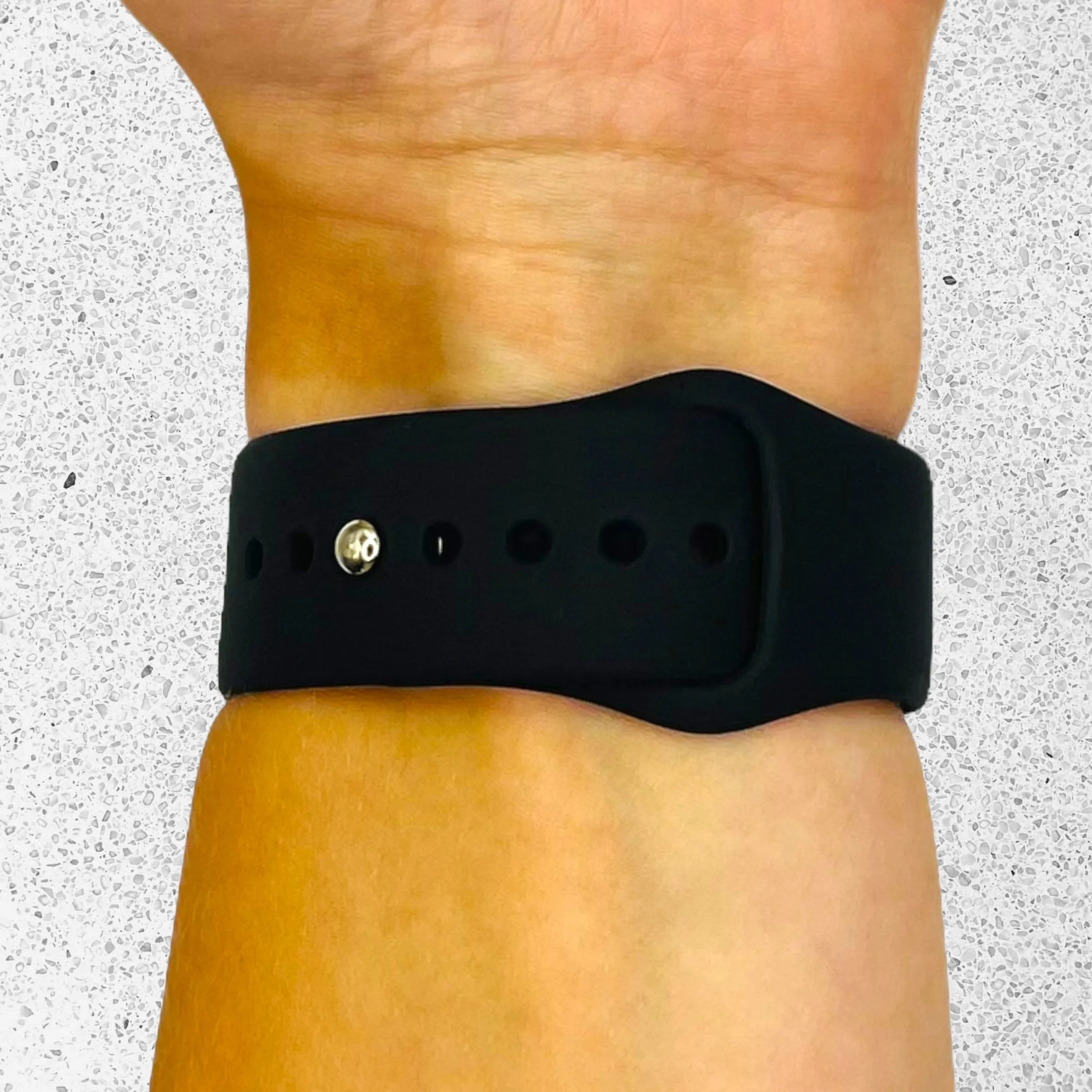 Silicone Button Style Watch Straps Compatible with Fitbit Versa