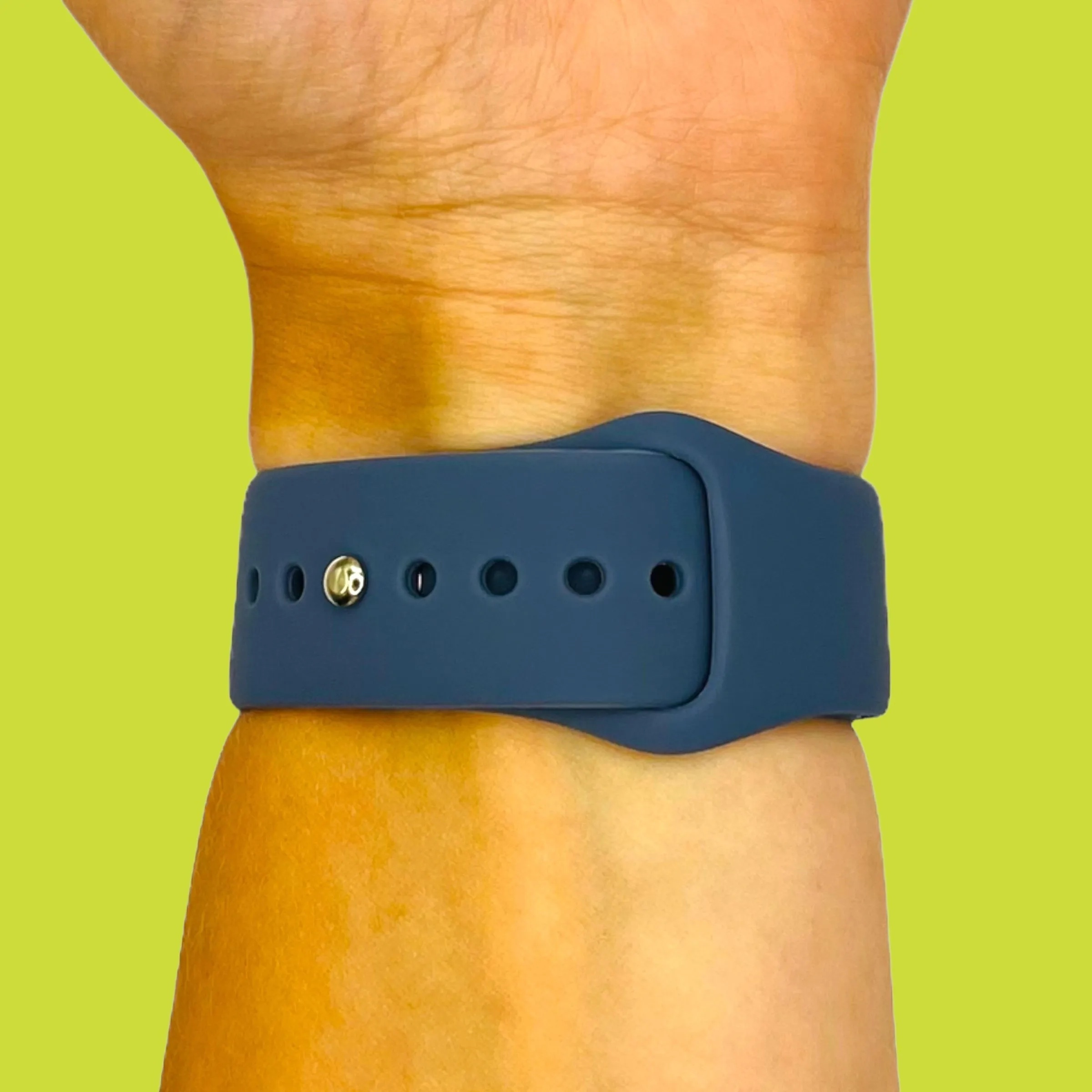 Silicone Button Style Watch Straps Compatible with Fitbit Versa