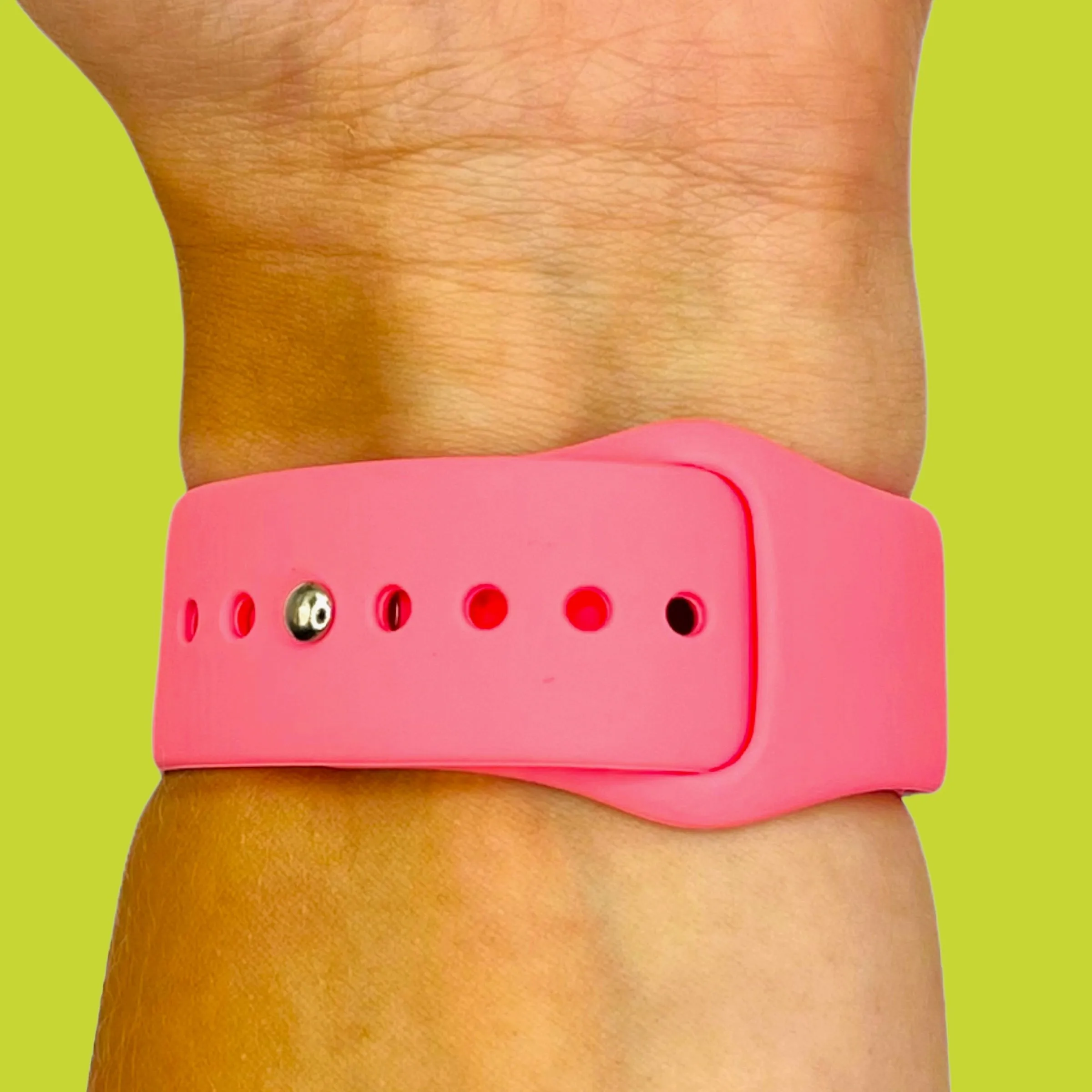 Silicone Button Style Watch Straps Compatible with Fitbit Versa