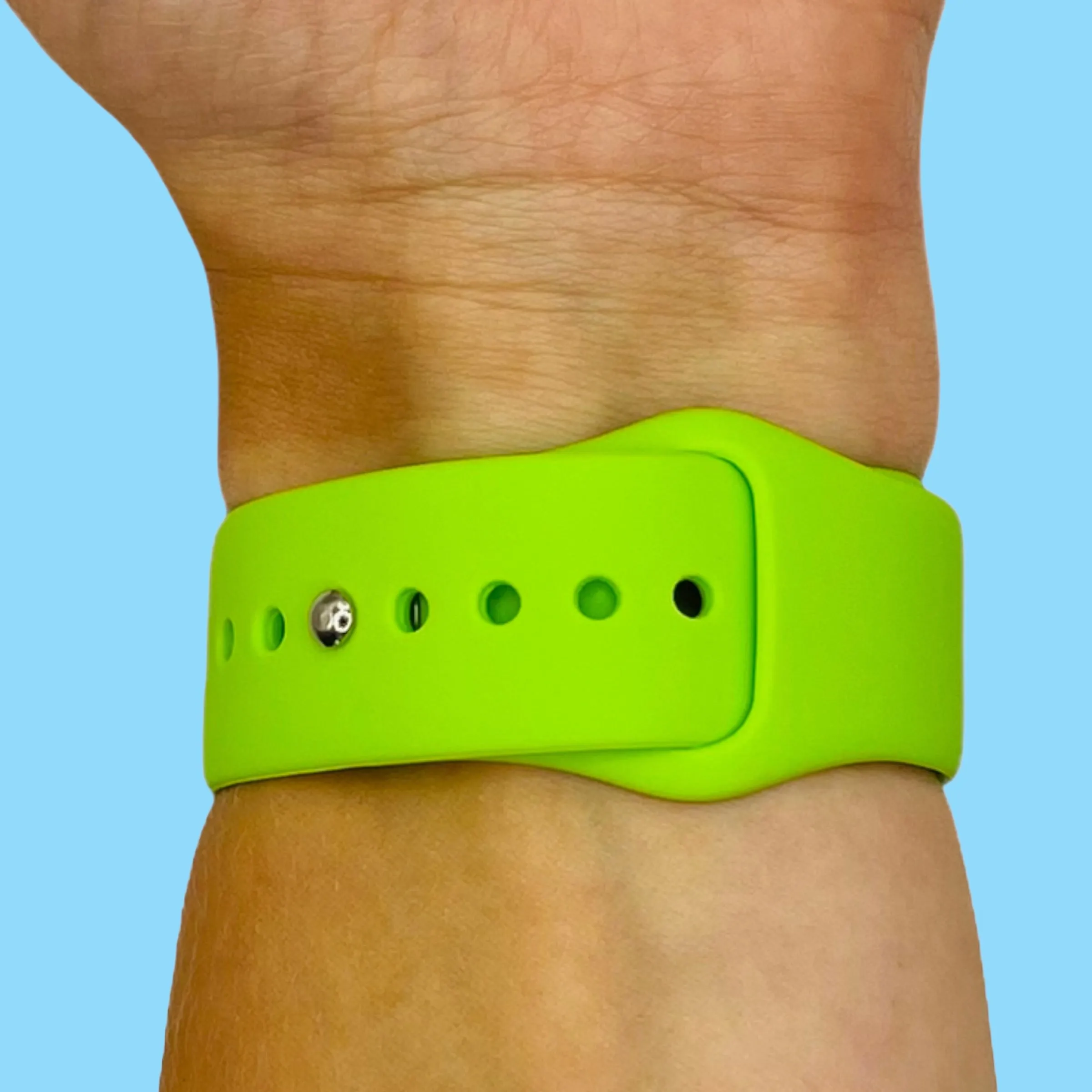 Silicone Button Style Watch Straps Compatible with Fitbit Versa