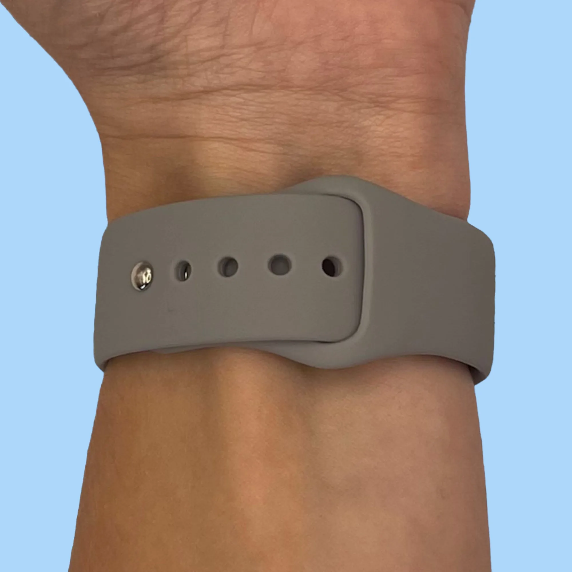 Silicone Button Style Watch Straps Compatible with Fitbit Versa