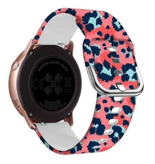 Silicone Pattern Watch Straps compatible with the Amazfit 22mm Range