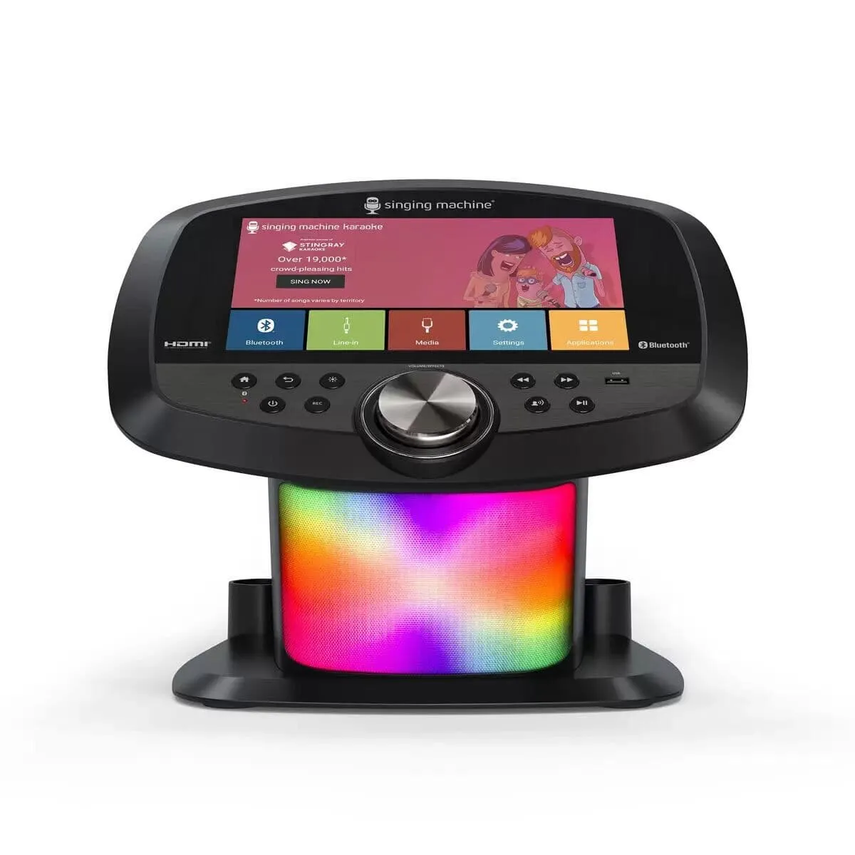 Singing Machine ISM9010 Wi-Fi Karaoke Hub Portable 10.1 Touch Screen