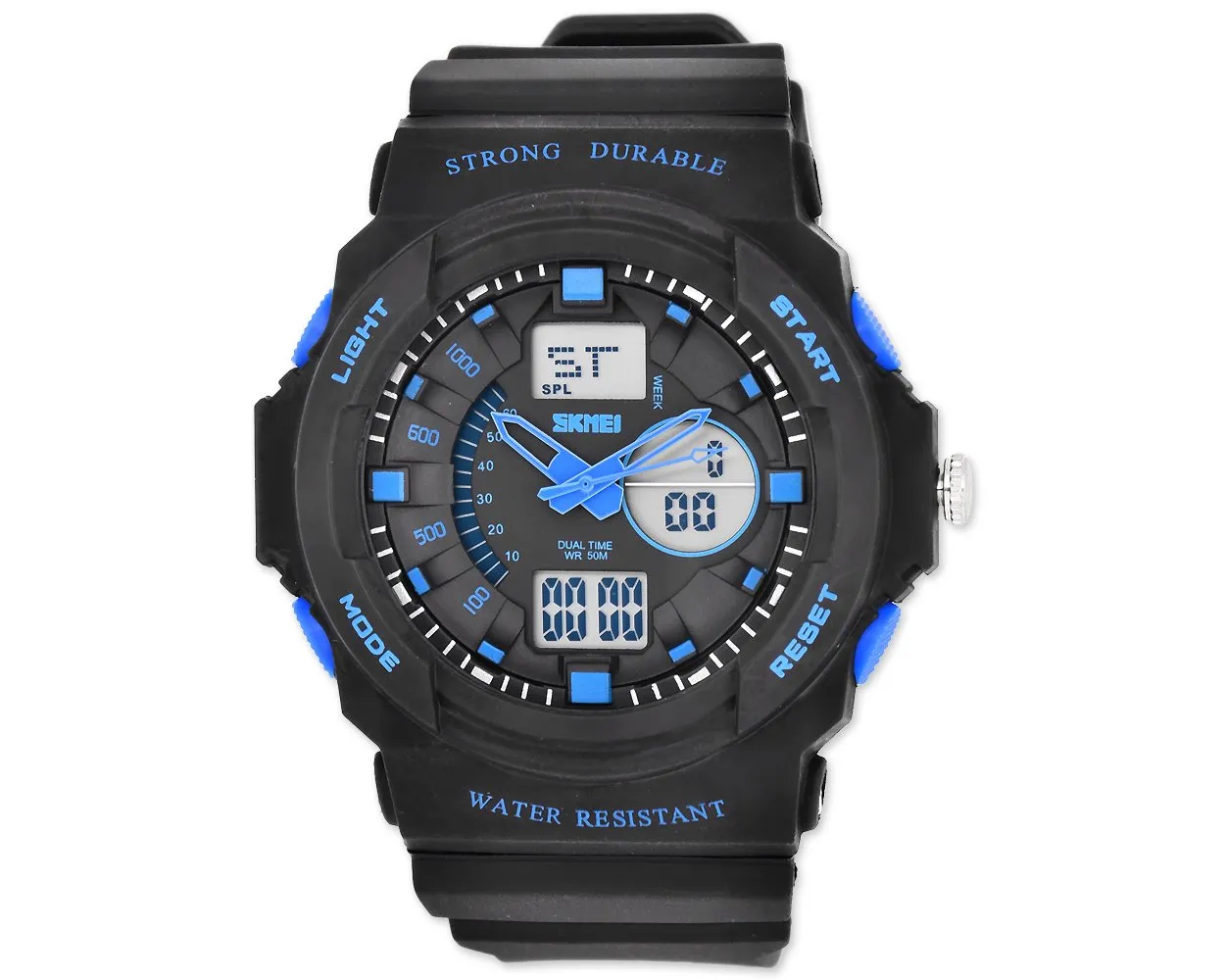 SKMEI Water Resistant Digital Analog Chronograph Sports Watch